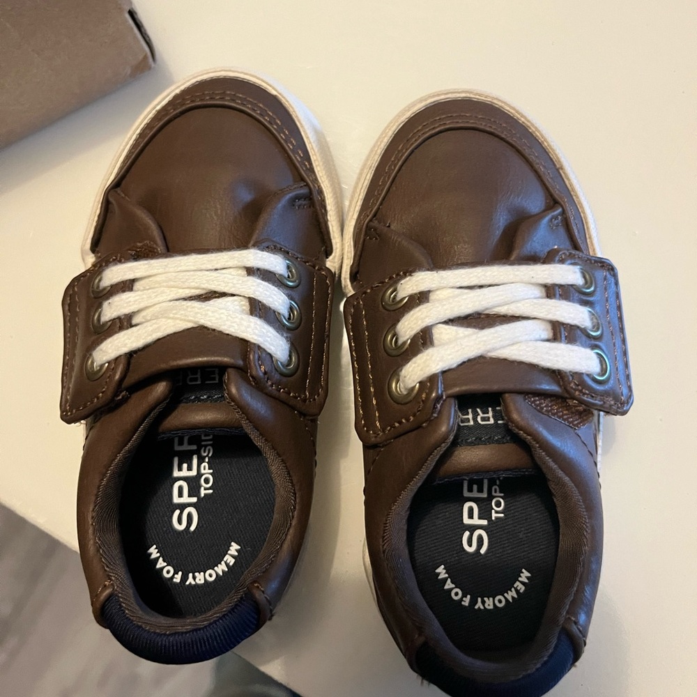 Sperry Kids brown shoes, 5c